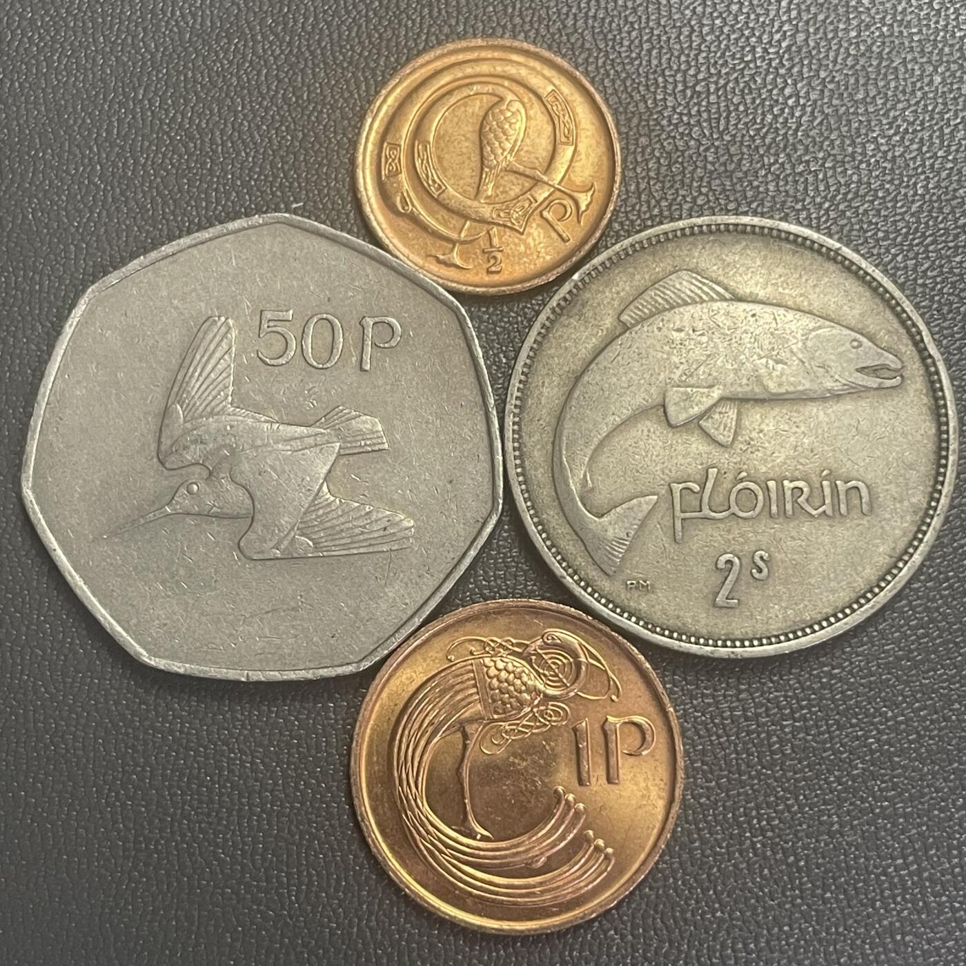 回流0201 爱尔兰一组4枚