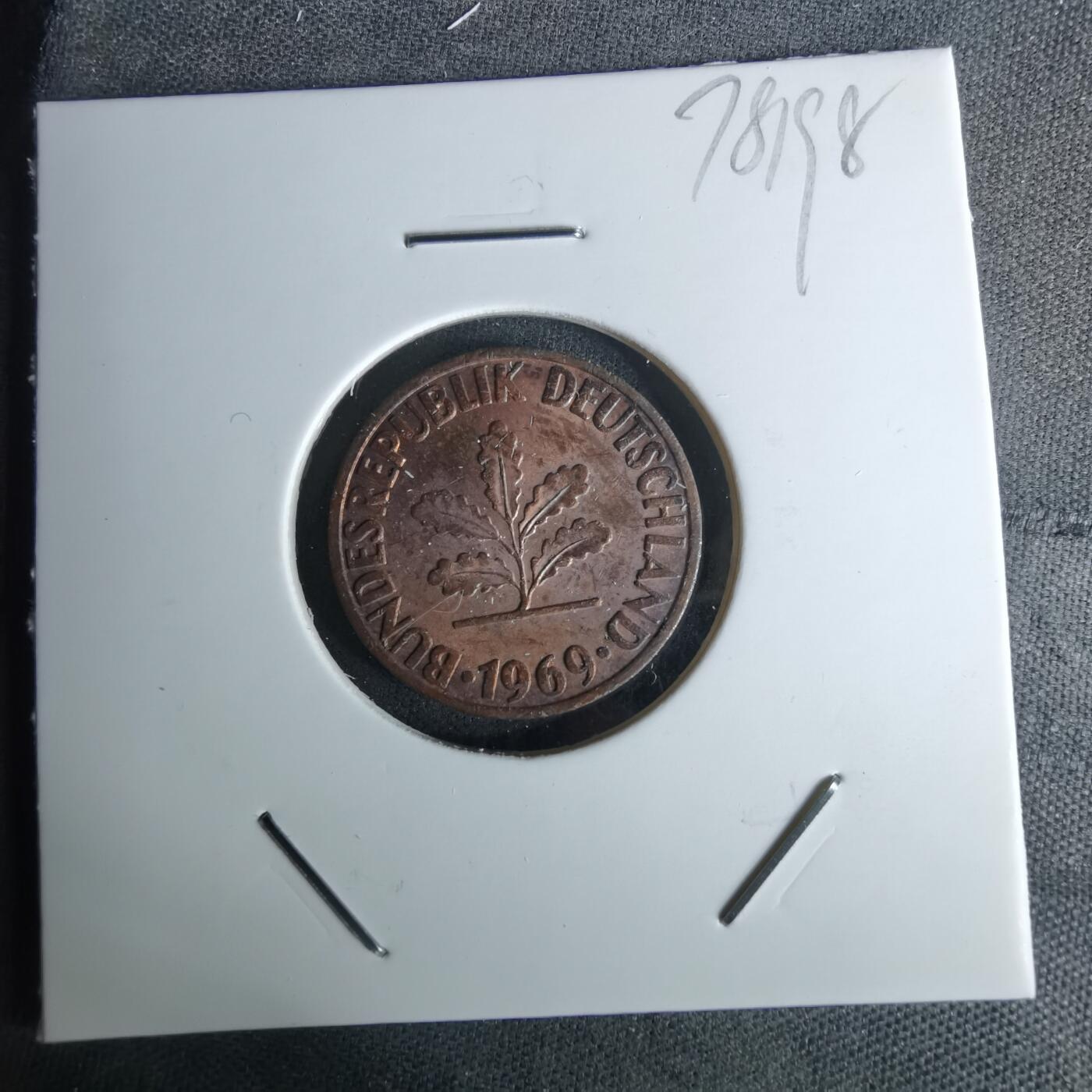 沼泽如烟--第978场 德国1969年2芬尼