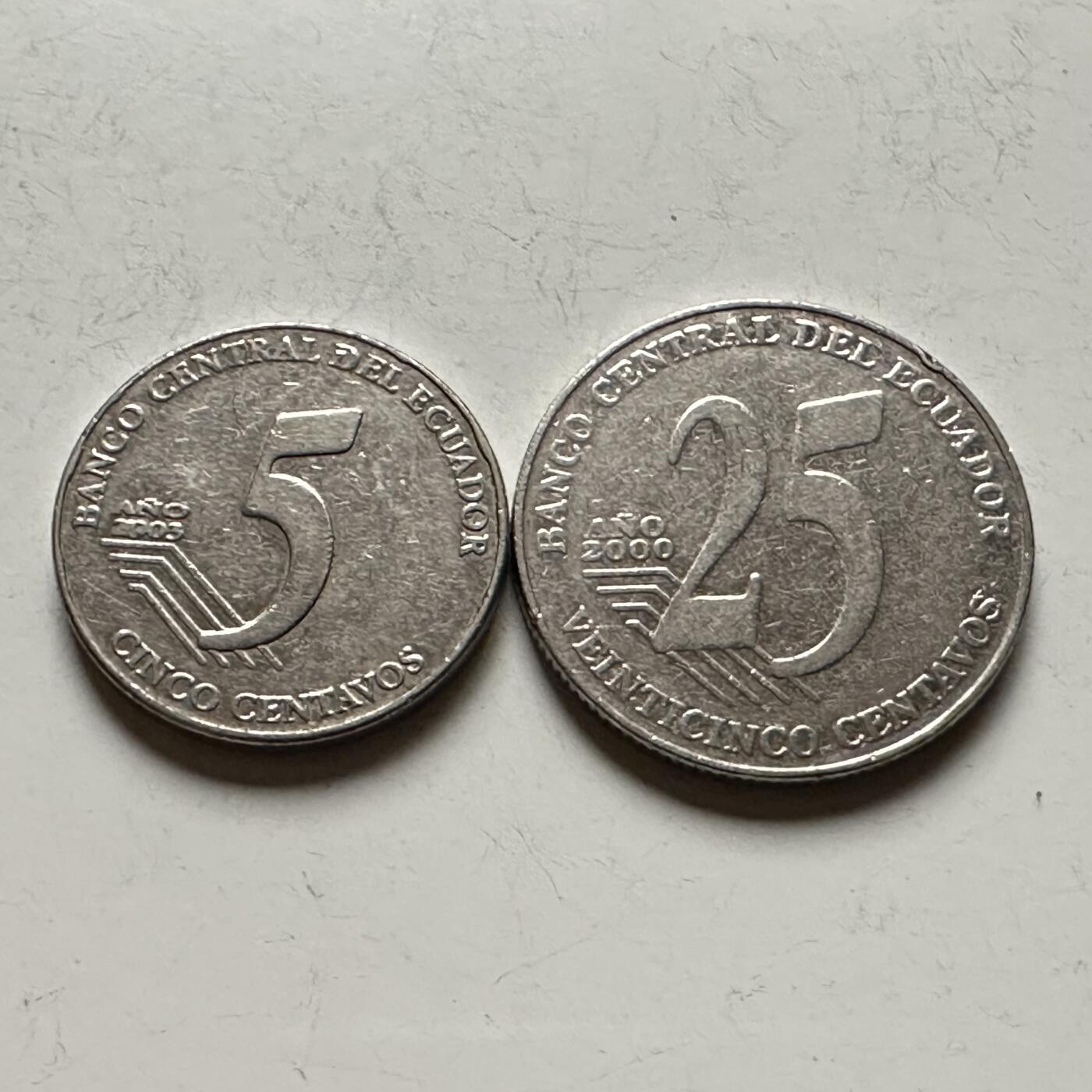 🌹外币初藏🌹🐯2026年第13场  每周二四六晚8️⃣点 接代拍 厄瓜多尔两枚