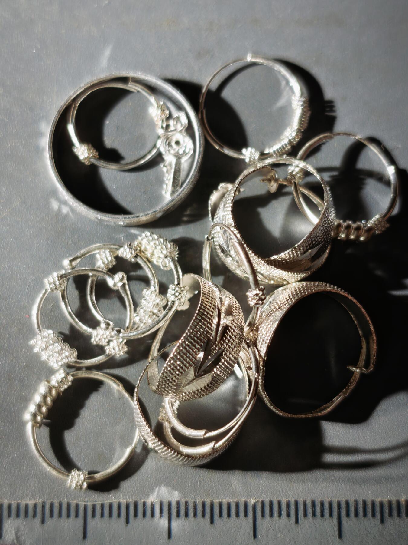 114期新疆红钱粟特钱币丝路钱币专场 2镀银饰品