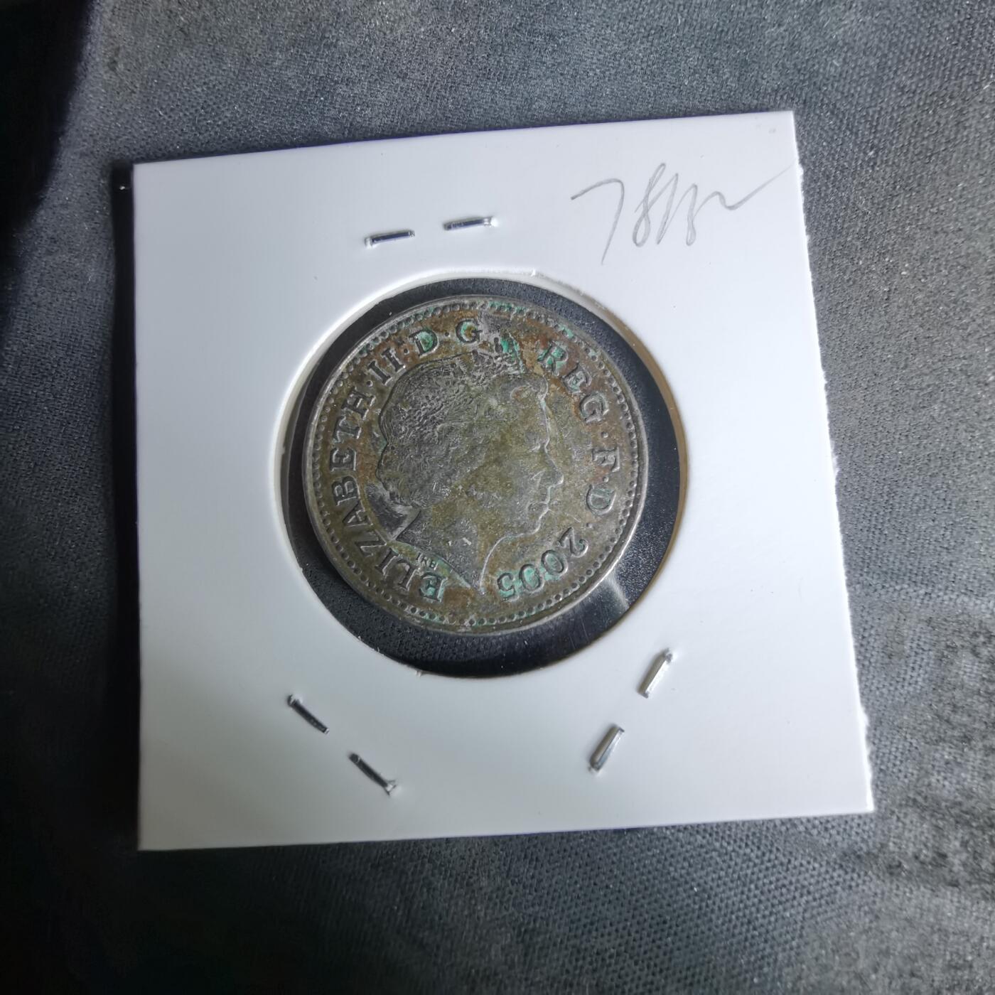 沼泽如烟--第978场 英国2005年10便士