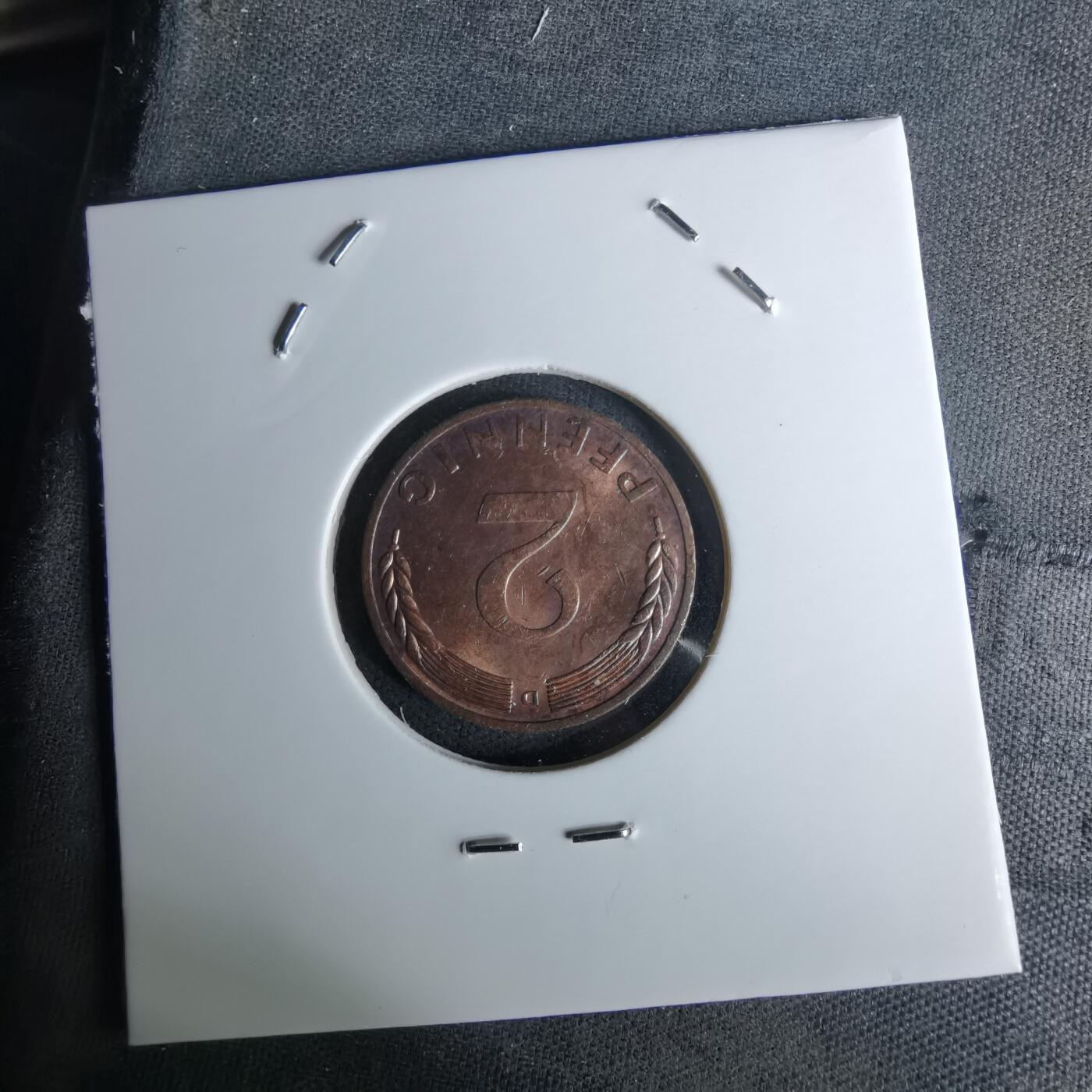 沼泽如烟--第978场 德国1969年2芬尼