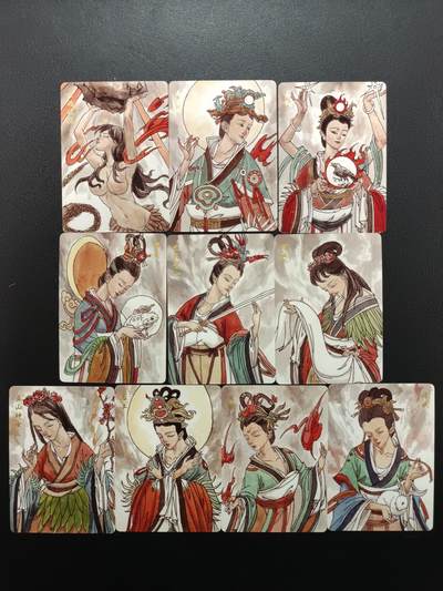 天玑星卡拍第166期《1.29周四截拍》持续收拍收评中 满赠卡需备注 - 超吉梦 上古女神 普卡 10张