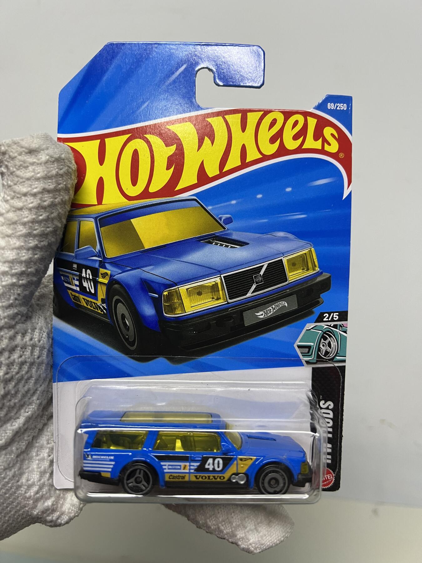 零元拍：风火轮吊卡 沃尔沃 240 drift wagon全新未拆