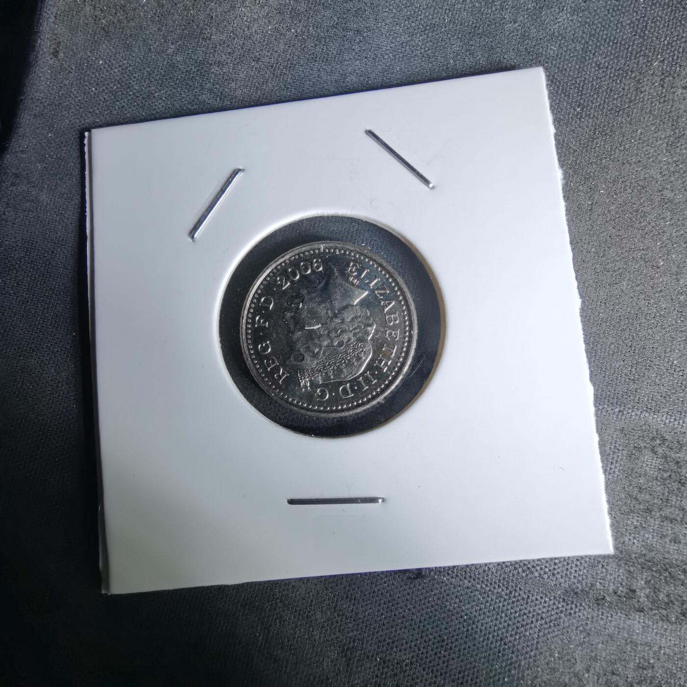 沼泽如烟--第978场 英国2006年5便士