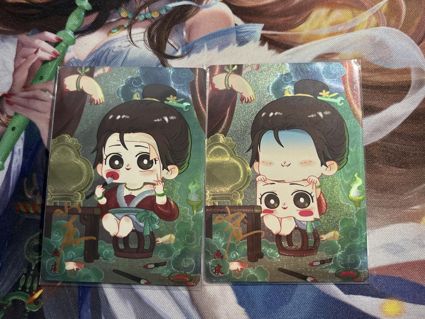 欢迎送拍、零成本上架，释放现金流，合理分配上拍卡品 【半粗闪亲签9/10、6/8】画皮 轩辕春秋&刘光魅影3期