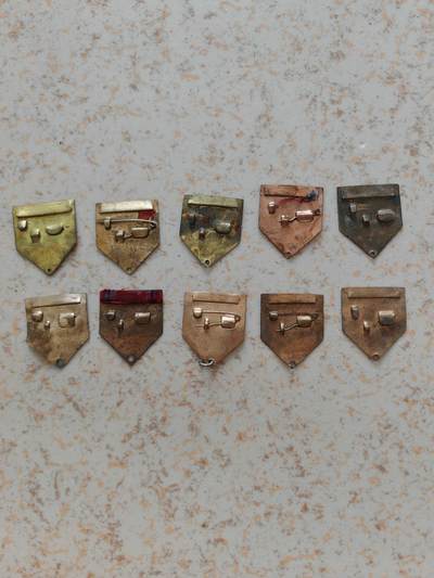 老章上挂铜片10个 - 老章上挂铜片10个