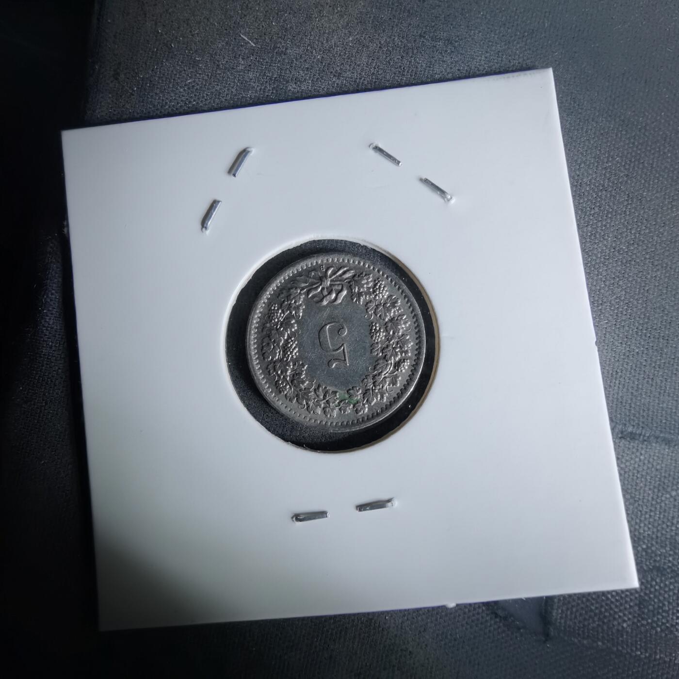 沼泽如烟--第978场 瑞士1966年五分