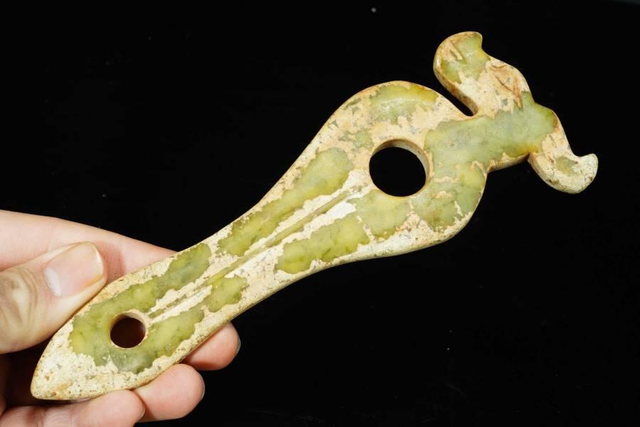 上海都达杂项专场十二（全场包邮】 玉短剑83-31