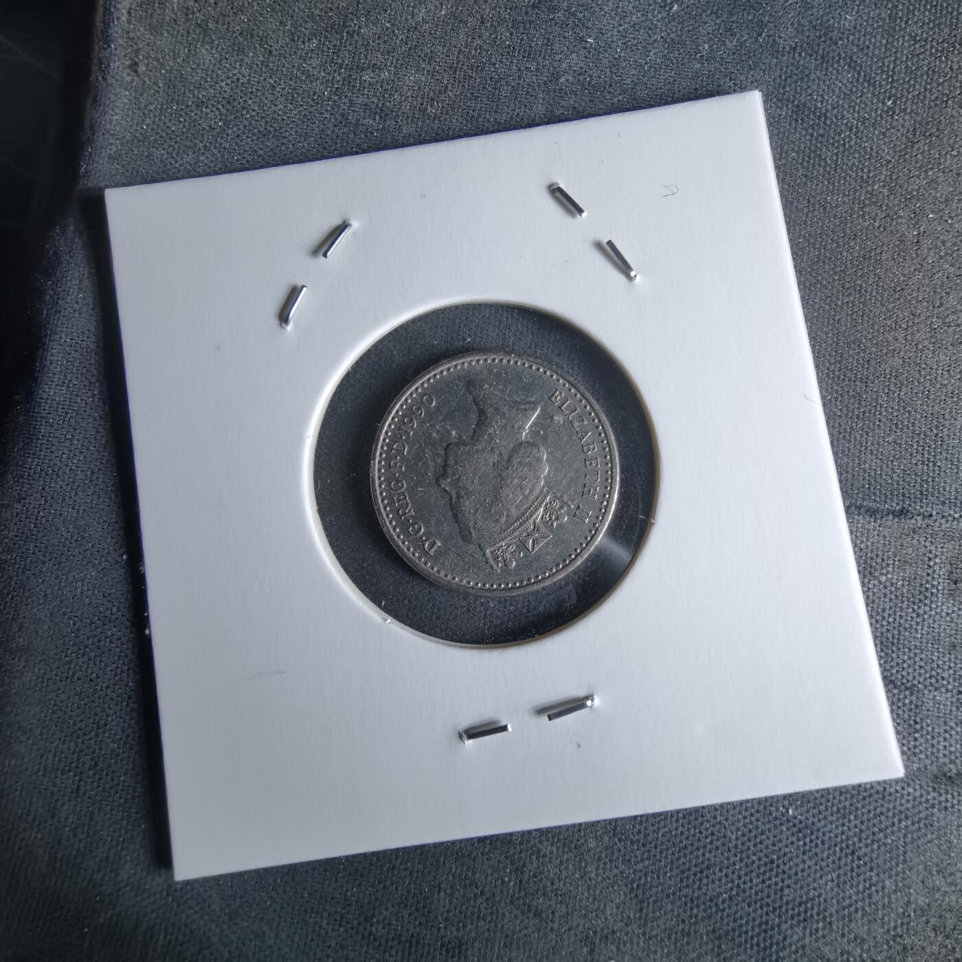 沼泽如烟--第979场 英国1990年5便士