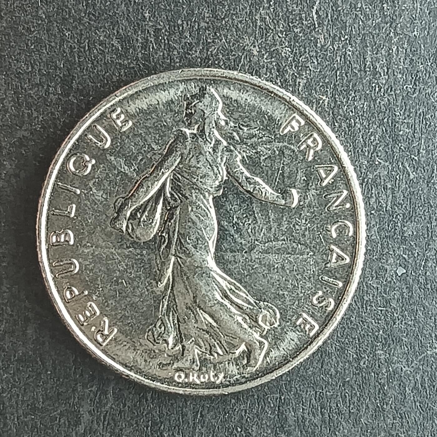 逸泉钱币2026第十四场世界各国散币纪念币A1214-1613 1257 法国5法郎