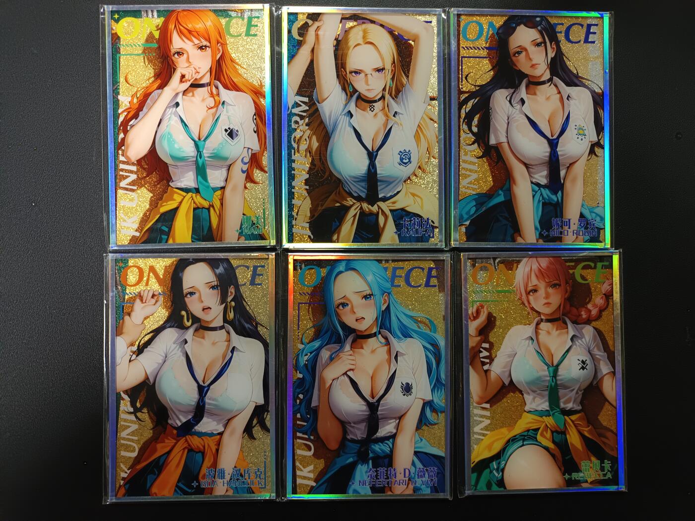 天玑星卡拍第168期《2.3周二截拍艺气风发》持续收拍收评中 满赠卡需备注 海贼王 色纸 六张 第三组