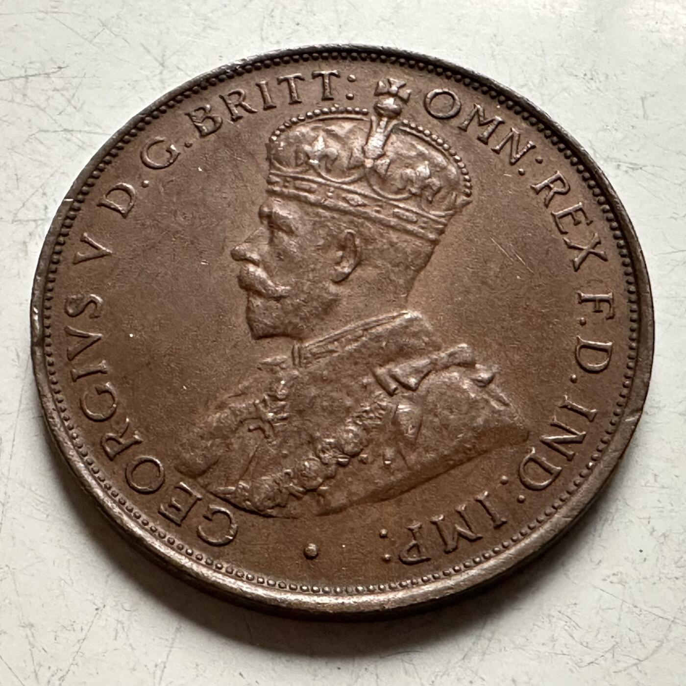 🌹外币初藏🌹🐯2026年第13场  每周二四六晚8️⃣点 接代拍 澳大利亚1935年一便士