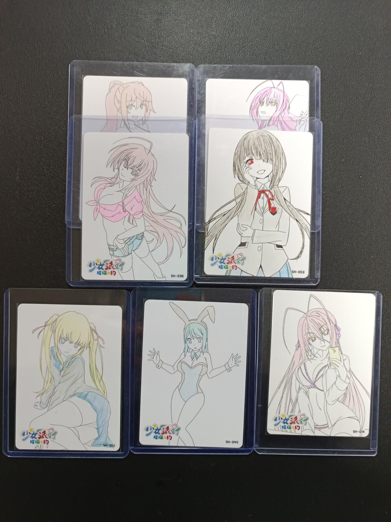 天玑星卡拍第168期《2.3周二截拍艺气风发》持续收拍收评中 满赠卡需备注 万卡 少女派对 璀璨之约 手绘上色卡 七张