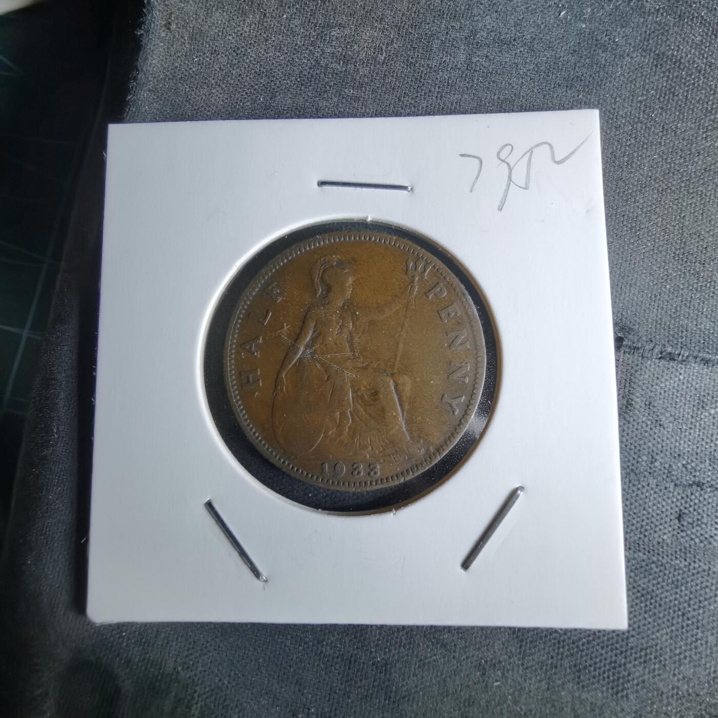 沼泽如烟--第979场 英国1933年半便士