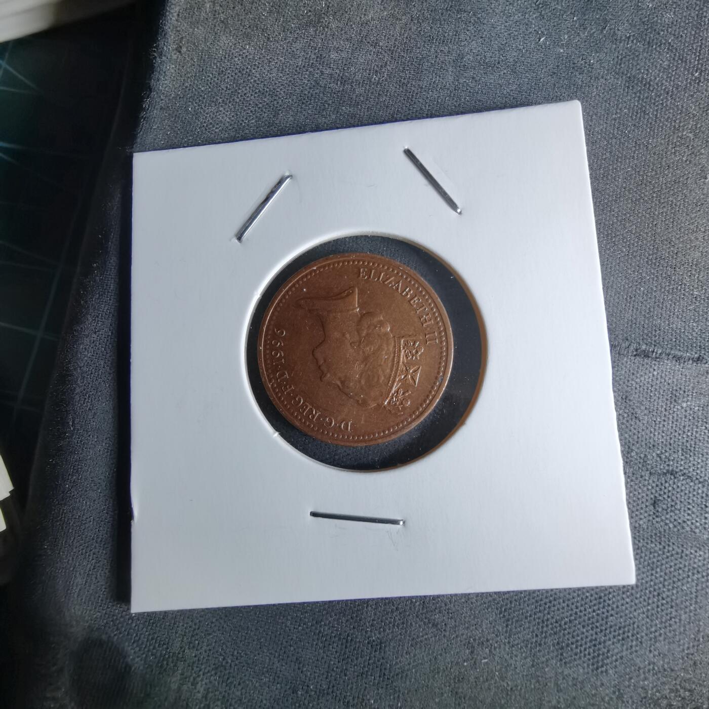 沼泽如烟--第979场 英国1996年1便士