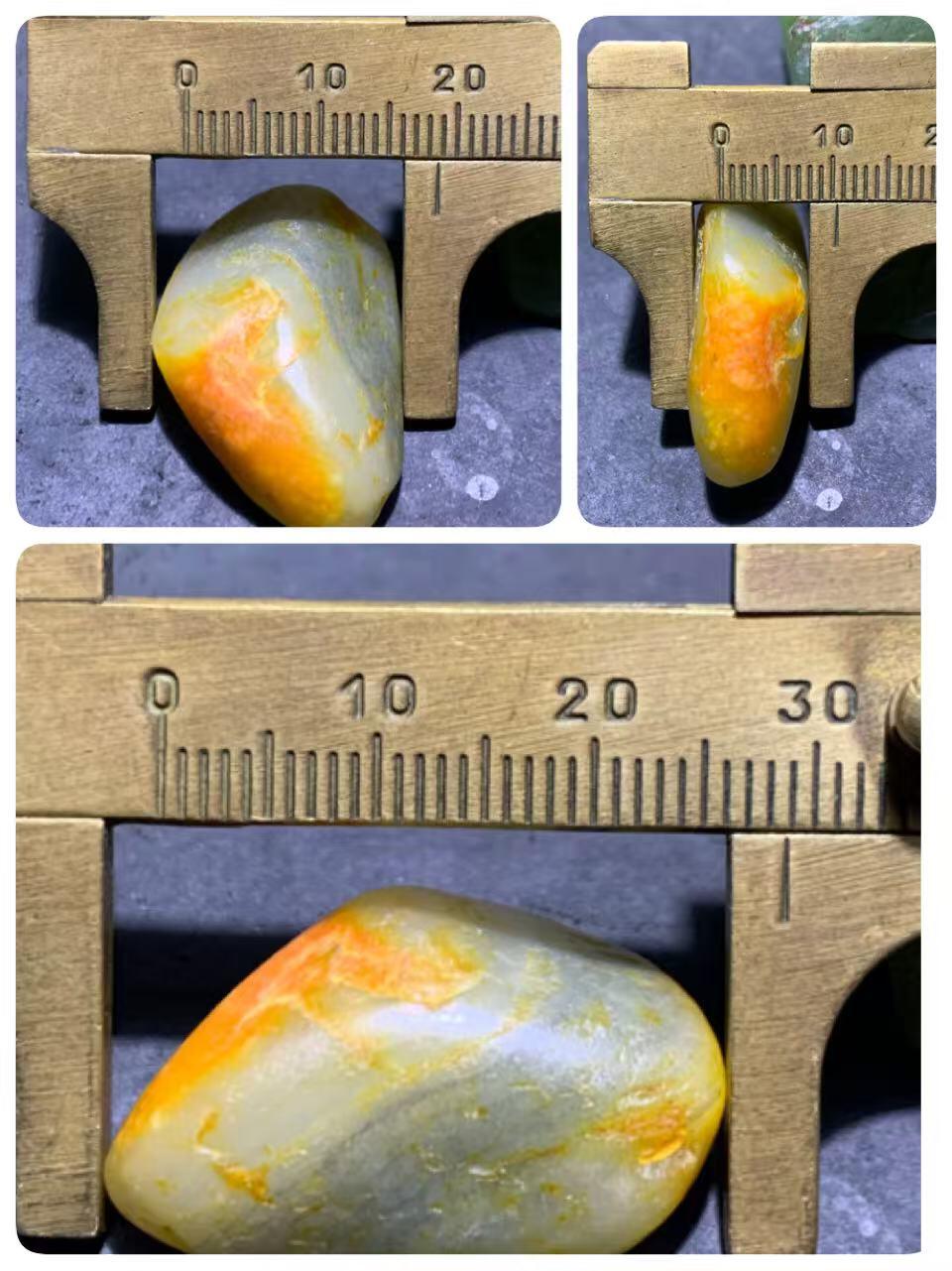 精美洒金皮和田玉独籽原石一颗，，