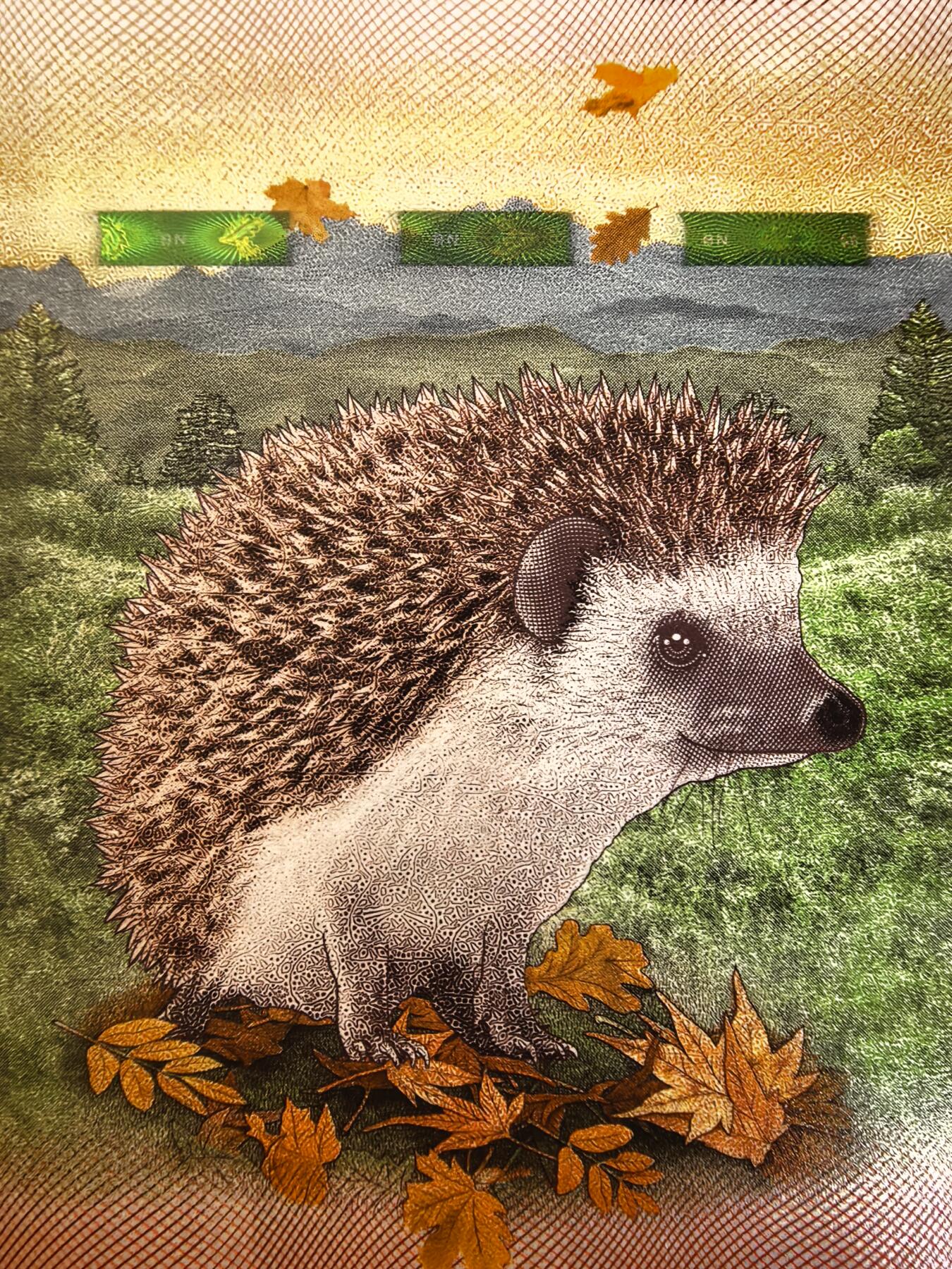 捷德50刺猬测试钞