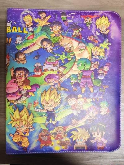 阳大大卡牌拍卖第96期（持续收拍品，周五晚上九点截拍，进群福利早知道） - 私人订制 七龙珠 Q版人物大集结 内外满画 九宫收藏卡册 全新未使用