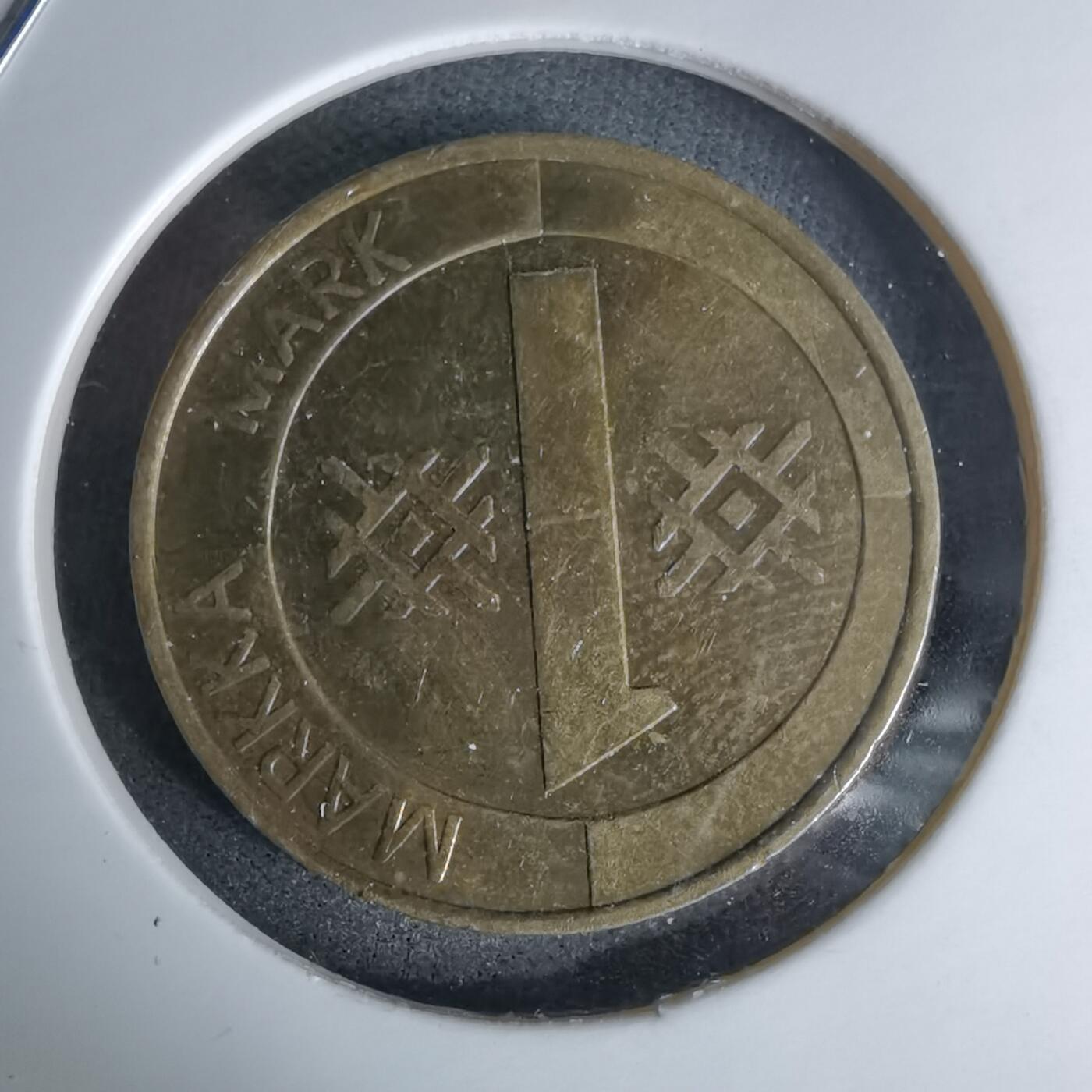 沼泽如烟--第978场 芬兰1995年1马克