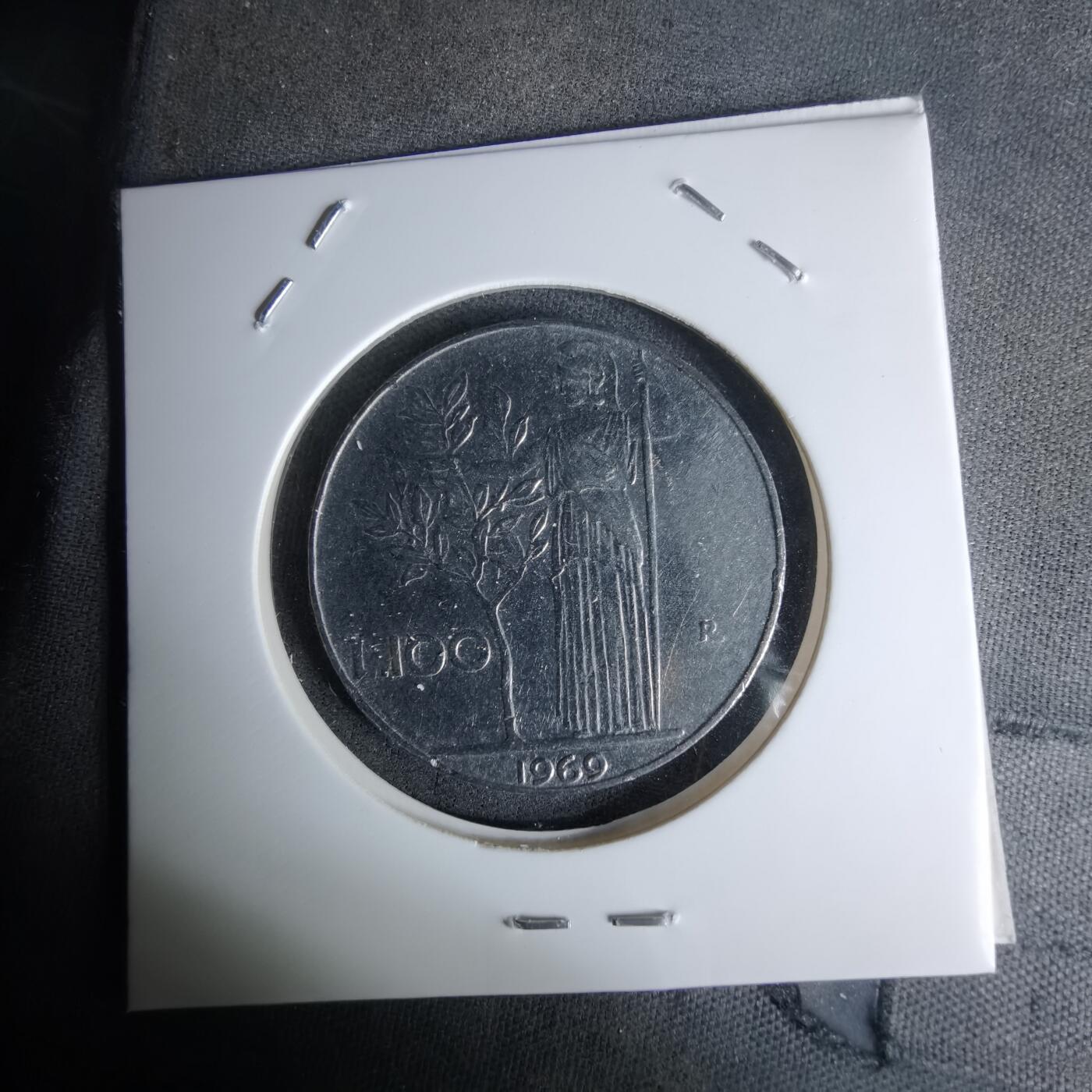 沼泽如烟--第978场 意大利1969年100里拉