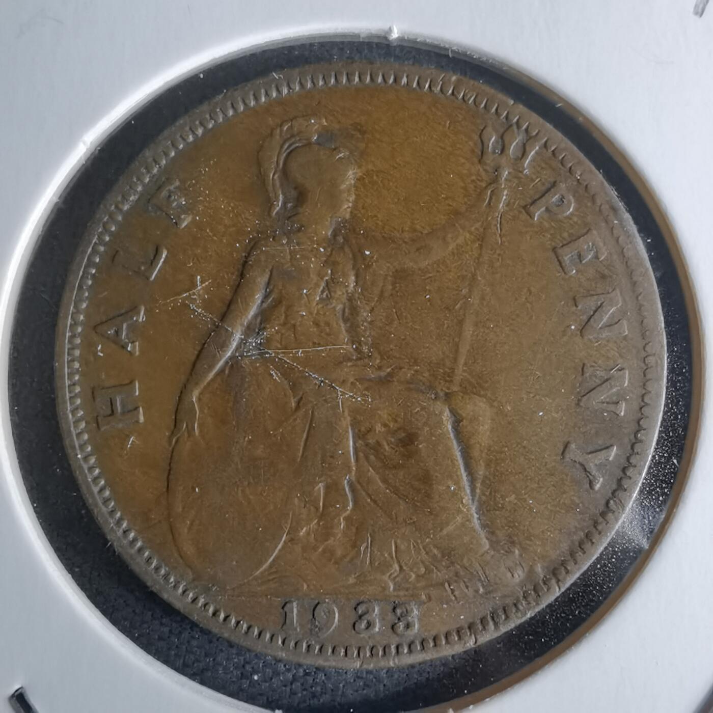 沼泽如烟--第979场 英国1933年半便士