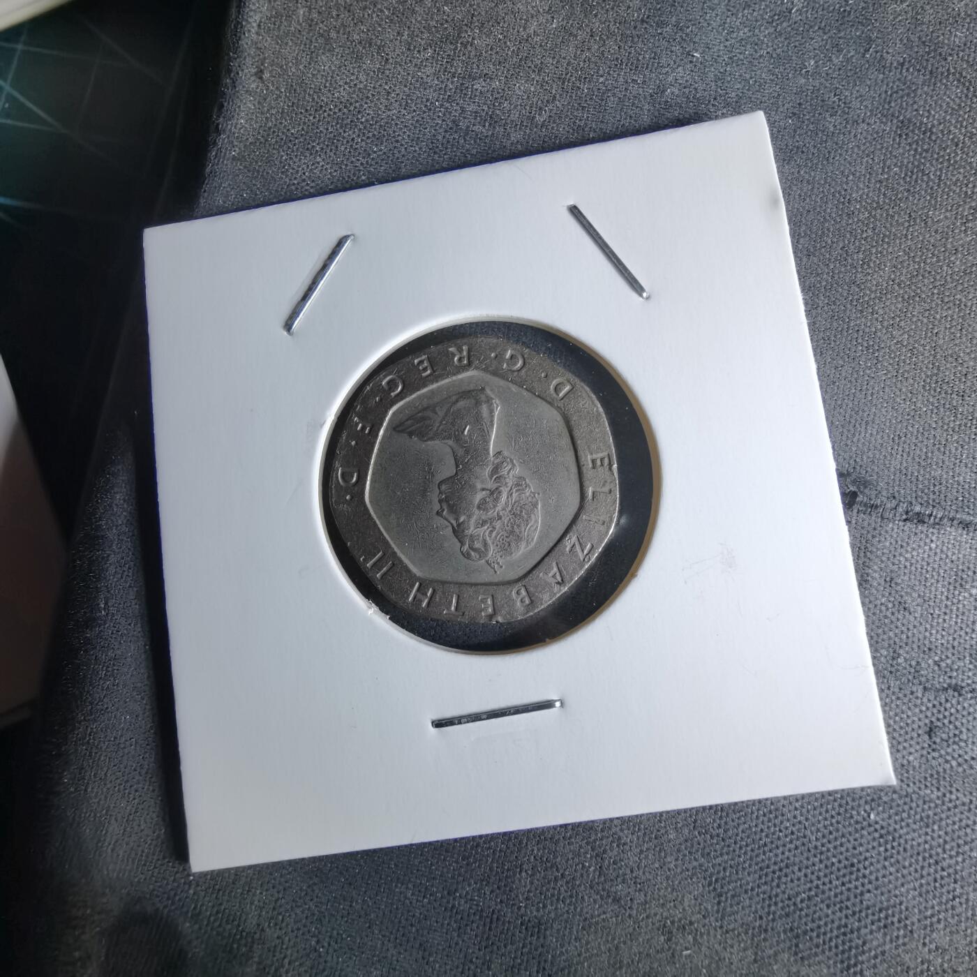 沼泽如烟--第979场 英国1984年20便士