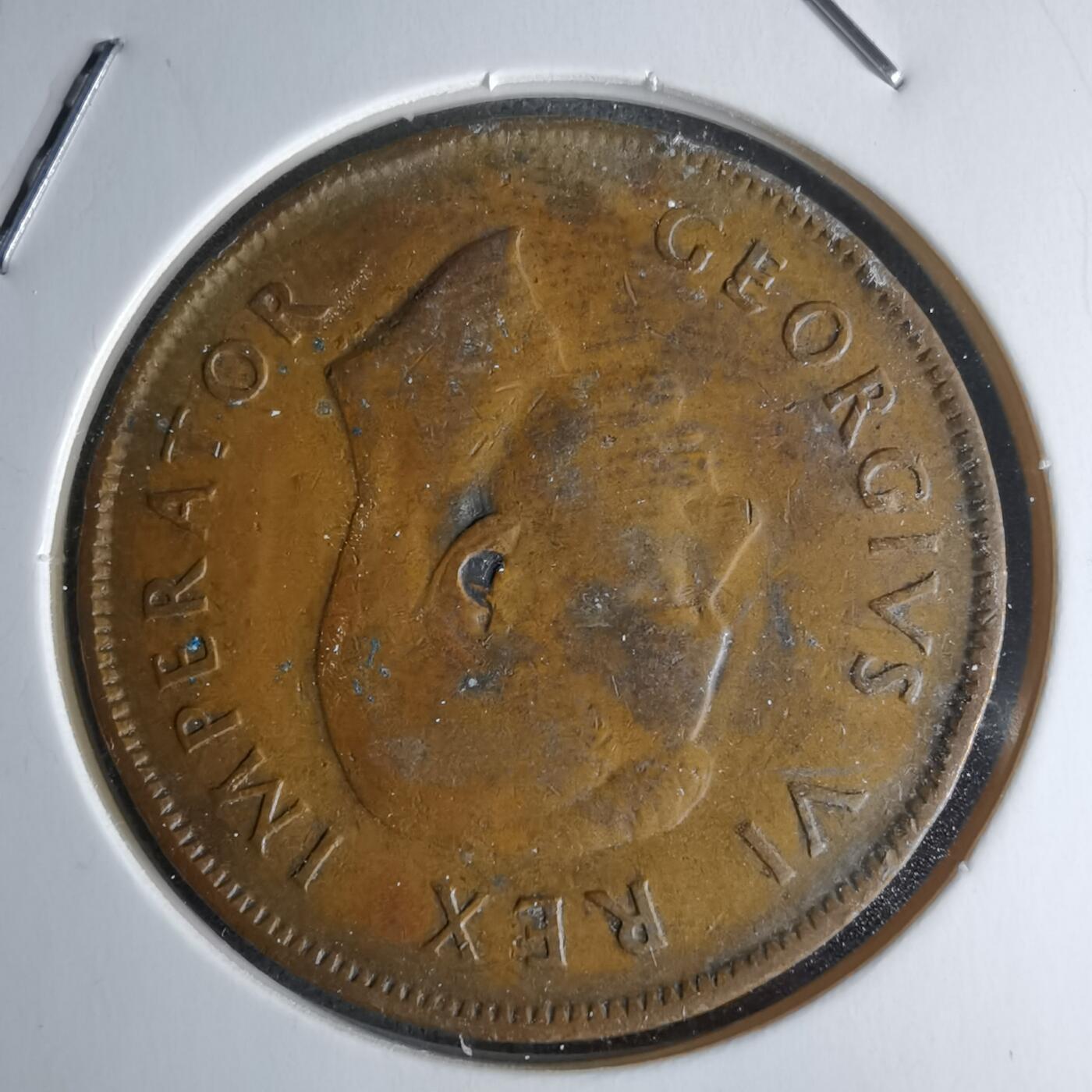 沼泽如烟--第979场 南非1943年1便士