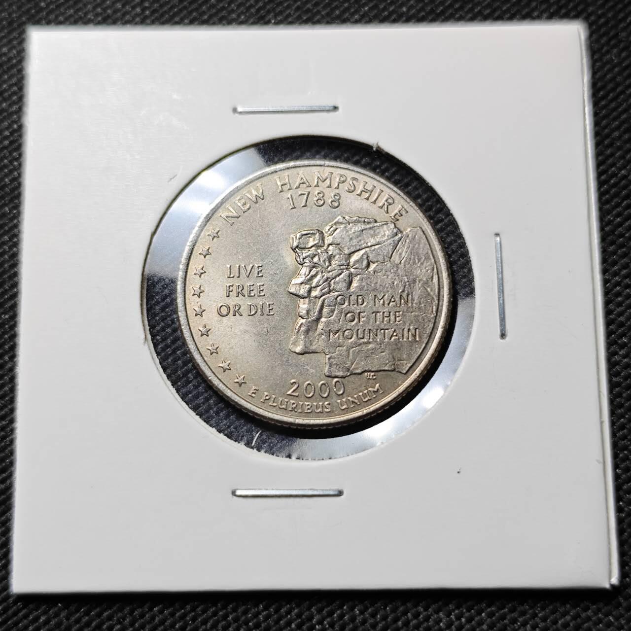 KK钱币收藏小铺  第390期  2月预留时间 周末发货  美国25分纪念币