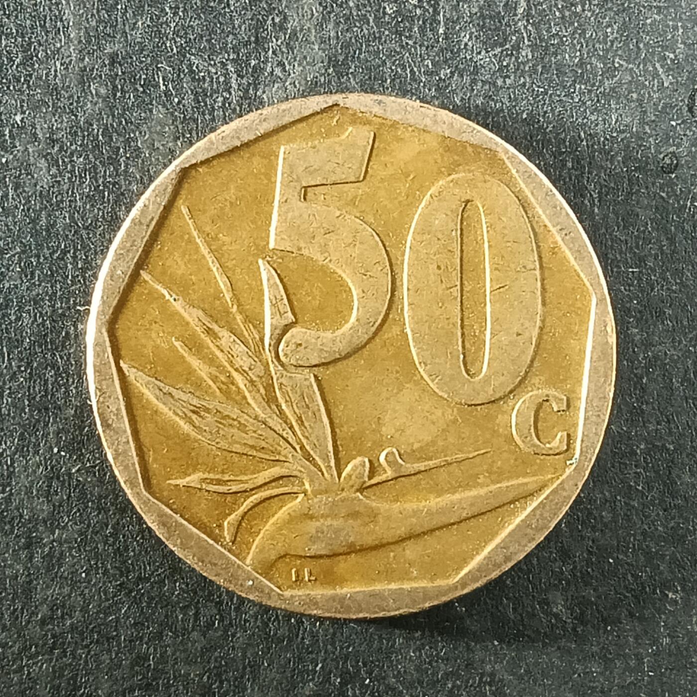 逸泉钱币2026第十四场世界各国散币纪念币A1214-1613 1355 南非50分