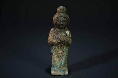 上海都达杂项专场十二（全场包邮】 - 铜仕女摆件83-20