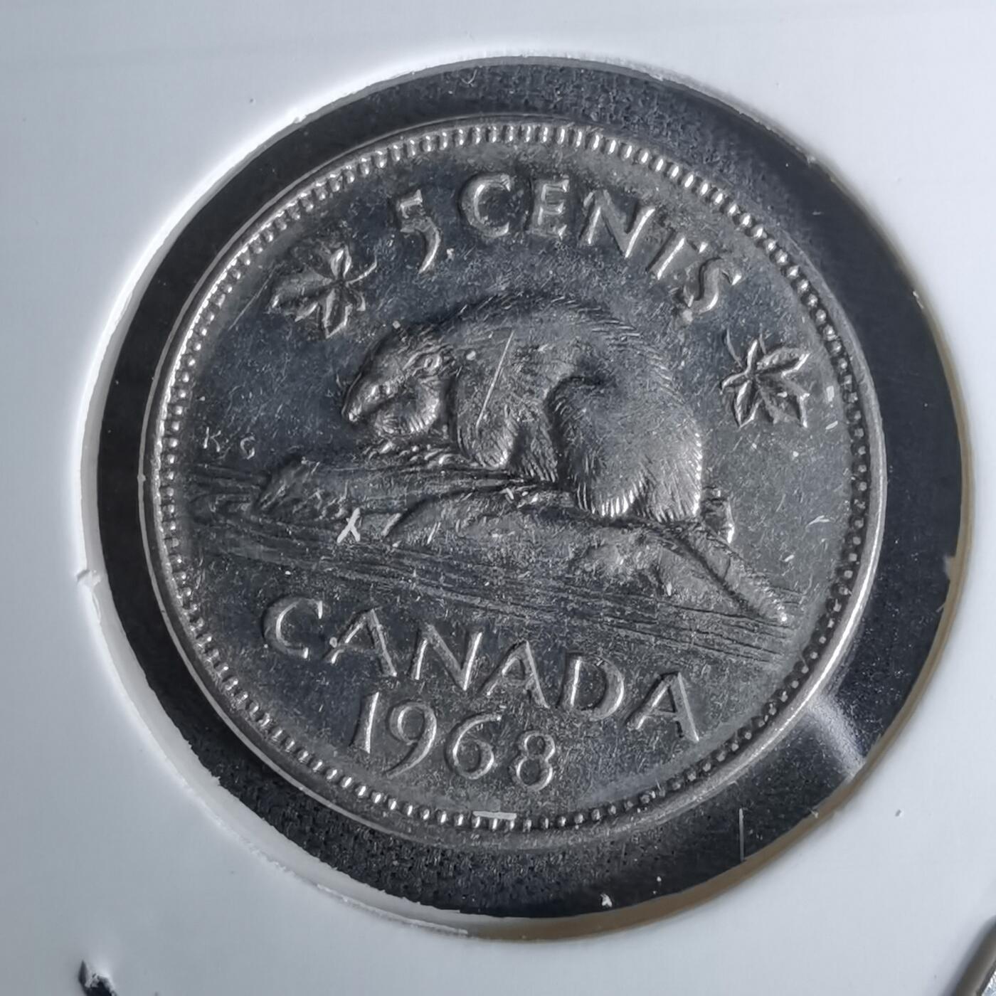 沼泽如烟--第978场 加拿大1968年五分