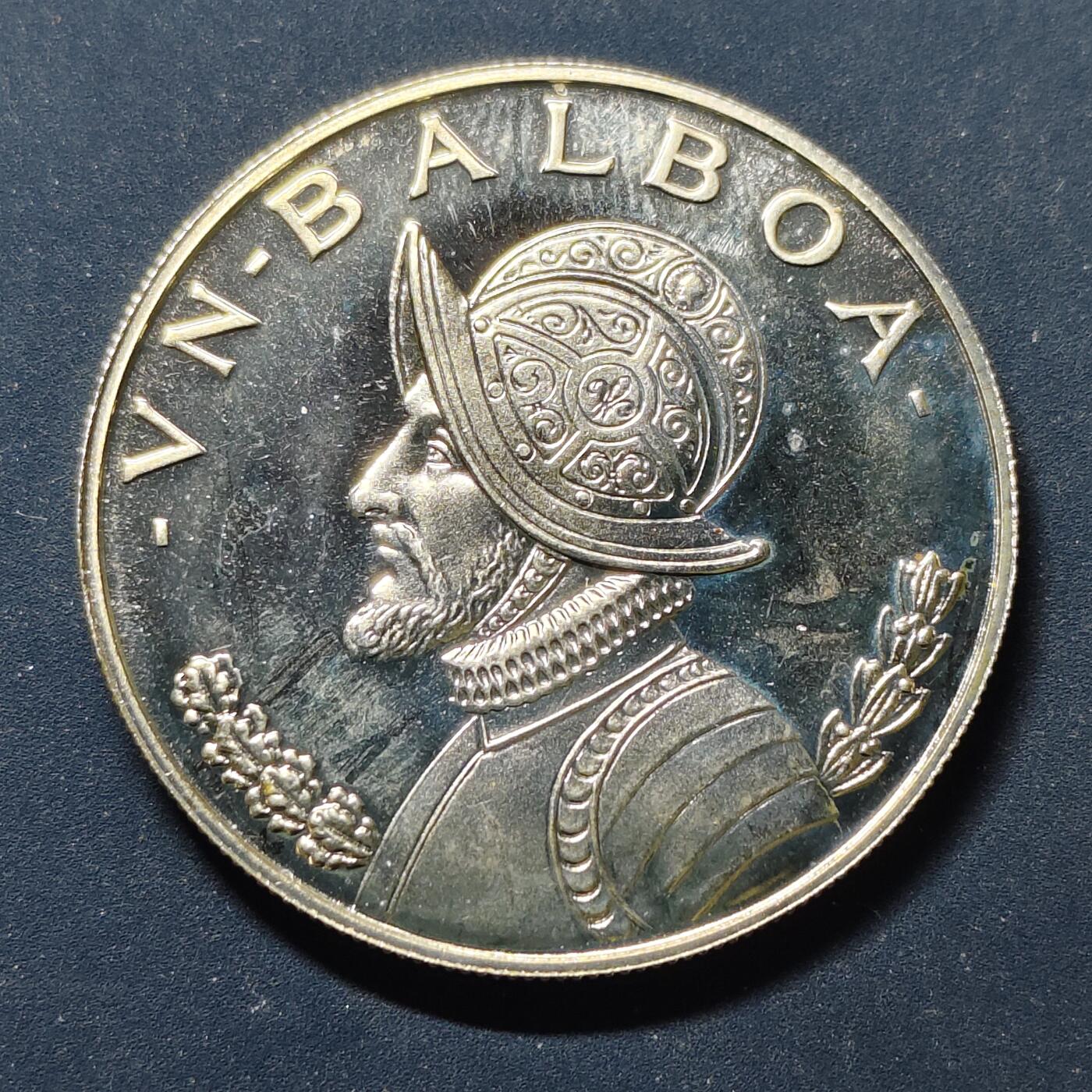 【全场包邮】纯粹捡漏拍499场-持续更新中 巴拿马1974年1巴波亚精制银币【38.1毫米26.73克90%，纯银价约673元（按28元银价估算）】