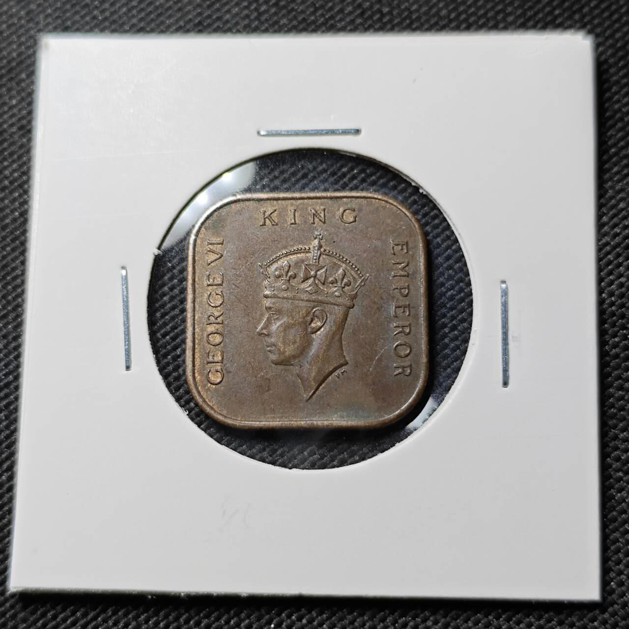 KK钱币收藏小铺  第390期  2月预留时间 周末发货  马来亚一分铜币