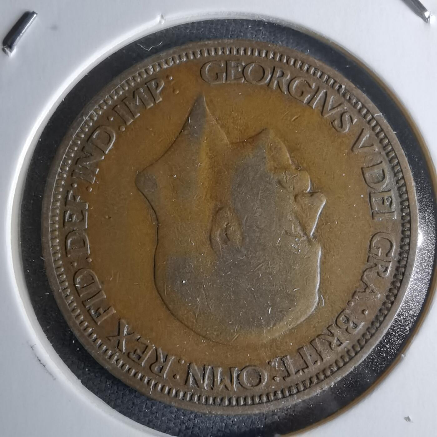 沼泽如烟--第979场 英国1934年半便士