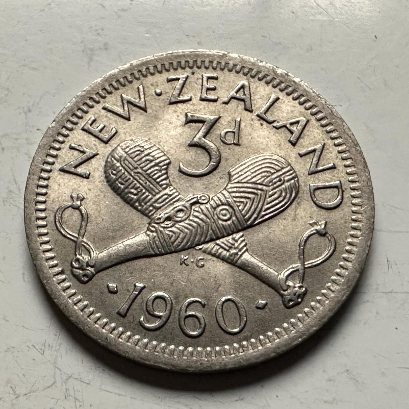 🌹外币初藏🌹🐯2026年第13场  每周二四六晚8️⃣点 接代拍 新西兰1960年三便士