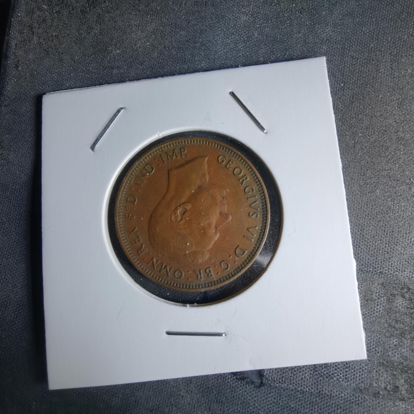 沼泽如烟--第979场 澳大利亚1938年半便士