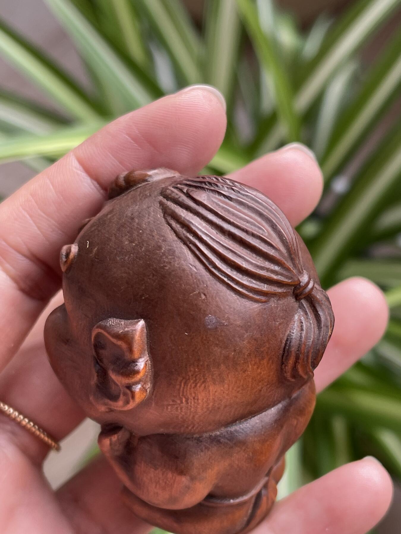 喵了个咪的第三期木器杂项小摆件拍卖 黄杨木手把件