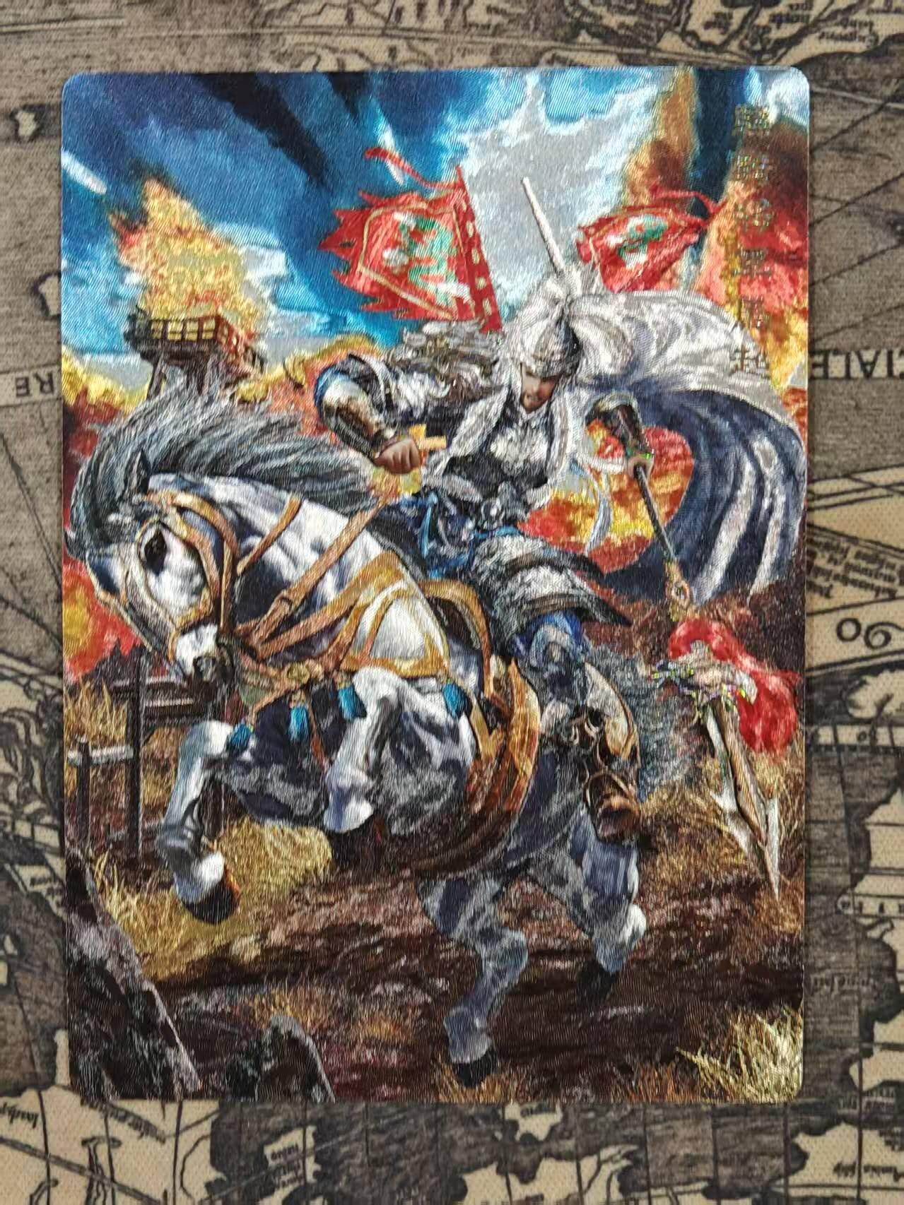 春节前倒数第二场！！龙虎卡牌-七四场（满200元包邮，无佣金，每周六结拍，欢迎送拍） 冷烫粗闪 奇点 名将五虎马超