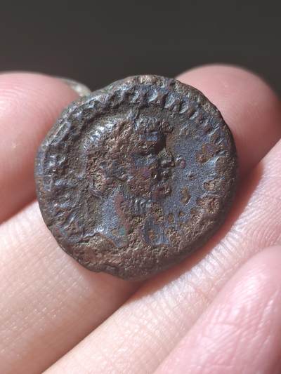 星盘世界钱币一月三十一日丝绸之路 - 世界古典币专场 - 加里恩努斯 埃及晚期四德拉克马铜币，重量9.8克小胚子很厚