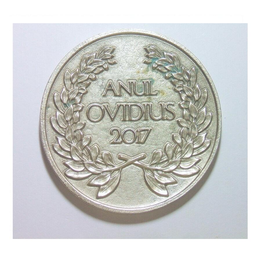 【旋风钱币】1月31日19:00准时开拍 精美欧洲币章、银币银章、第三帝国钱币等 全场包邮！ 【艺术】意大利艺术大章 古罗马大诗人奥维德 高浮雕精制超大合金章 60MM