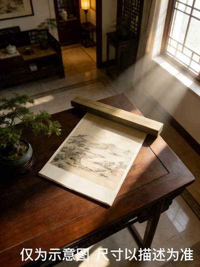 零元拍：NO.10 爆满金丝乌木金丝楠 可做镇尺 切牌子，无需打磨就已经金光闪闪。满金丝药香，尺寸约：41.5/7/3.5厚CM。 - 零元拍：NO.10 爆满金丝乌木金丝楠 可做镇尺 切牌子，无需打磨就已经金光闪闪。满金丝药香，尺寸约：41.5/7/3.5厚CM。