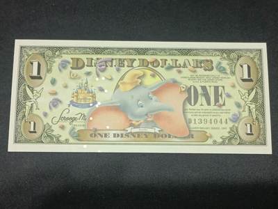 【游宝拍卖】乙巳蛇年第115期 蛇年收官场 - 迪士尼-1美元【2005年 迪士尼乐园50周年 全新UNC】