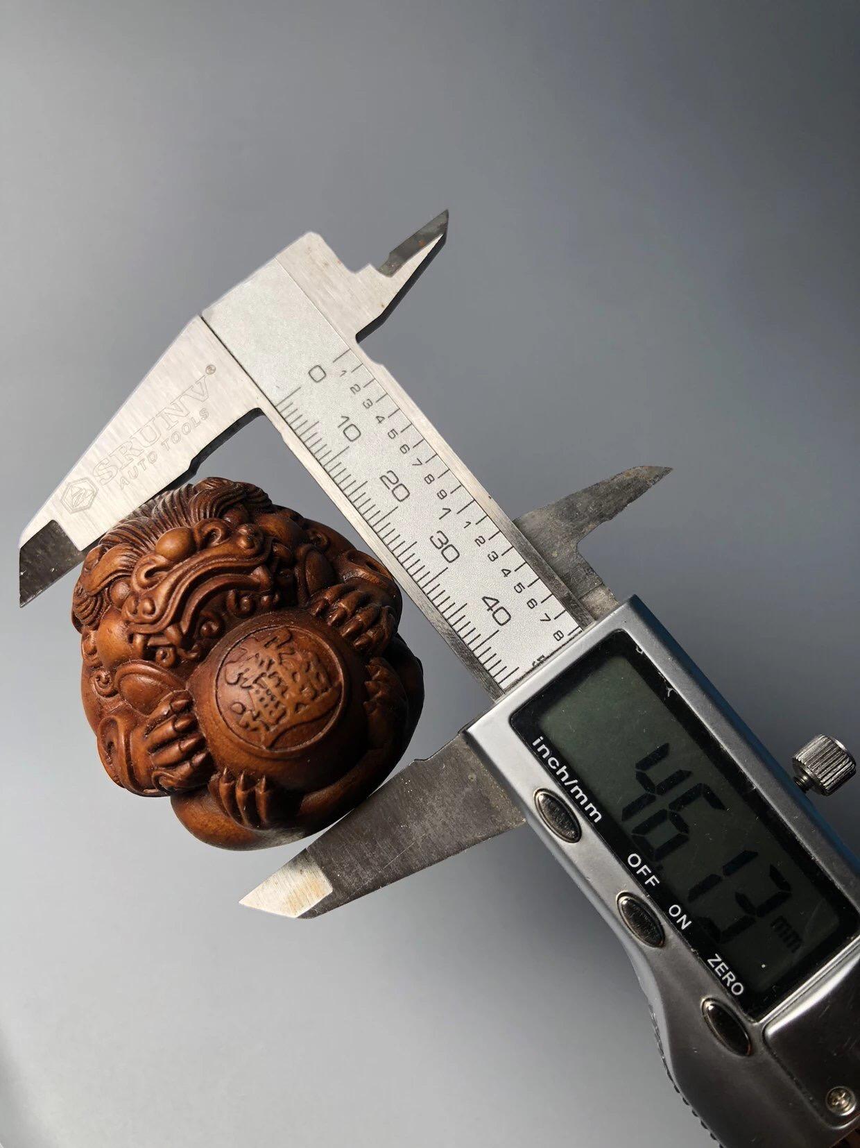 喵了个咪的第三期木器杂项小摆件拍卖 黄杨木招财进宝