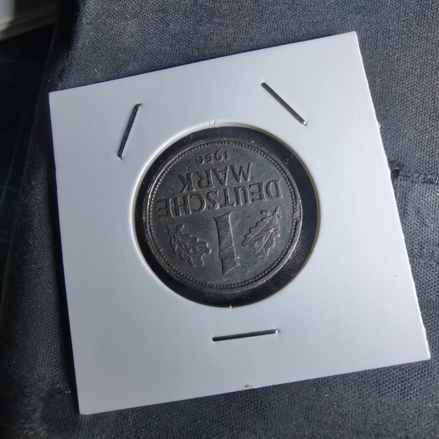 沼泽如烟--第979场 德国1950年1马克