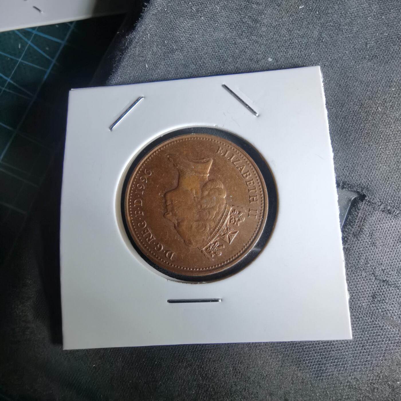 沼泽如烟--第980场 英国1996年二便士