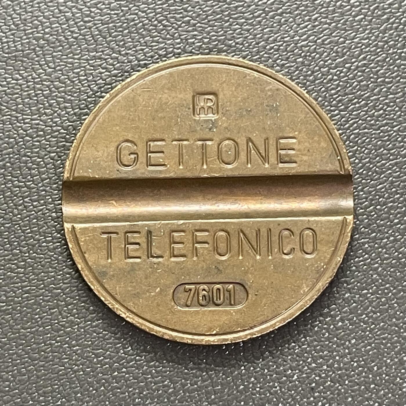 回流0201 意大利20世纪公共电话系统的专用代币