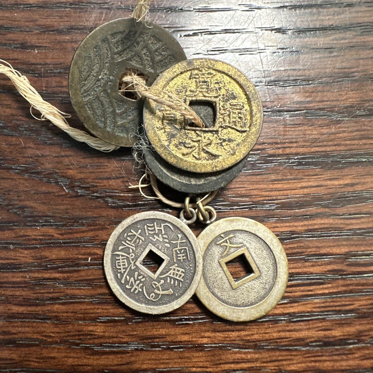 蒂克钱币-第58场 外国散币 奥运/博览会纪念章免佣限时拍 日本宽永通宝 寺庙祈福钱一串