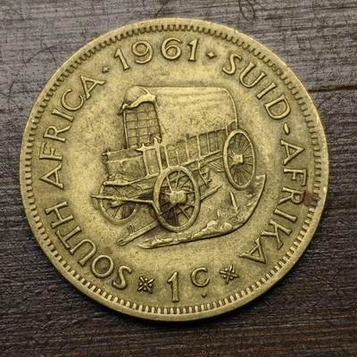 【铜匠收藏】★第142★散币专场 不寄存，30包邮。不满30元，支付5元运费。《接受代拍 代送NGC评级》 - 28【无寄存】南非 1963年 1便士 大铜币 (荷属南非总督-范里贝克)