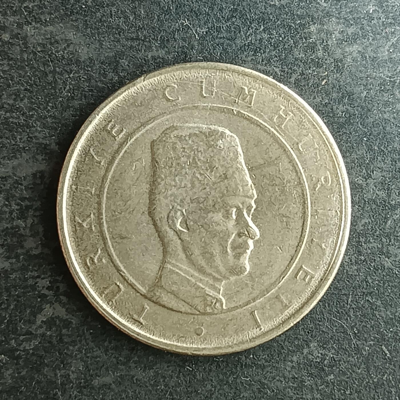 逸泉钱币2026第十四场世界各国散币纪念币A1214-1613 1504 亚洲土耳其100里拉